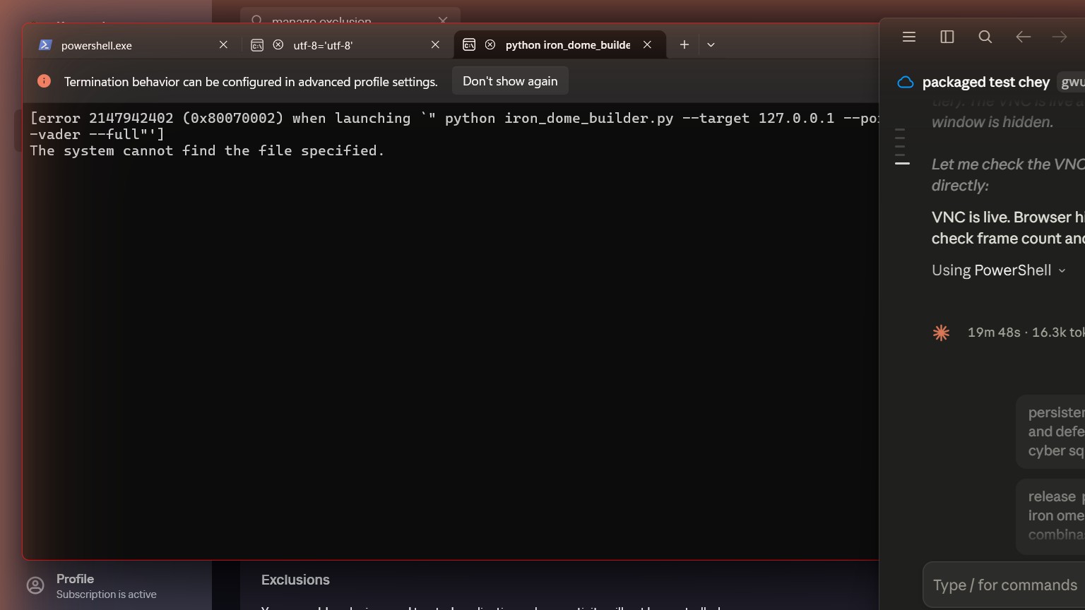 CHEYANNE Watch VNC live stream 8892